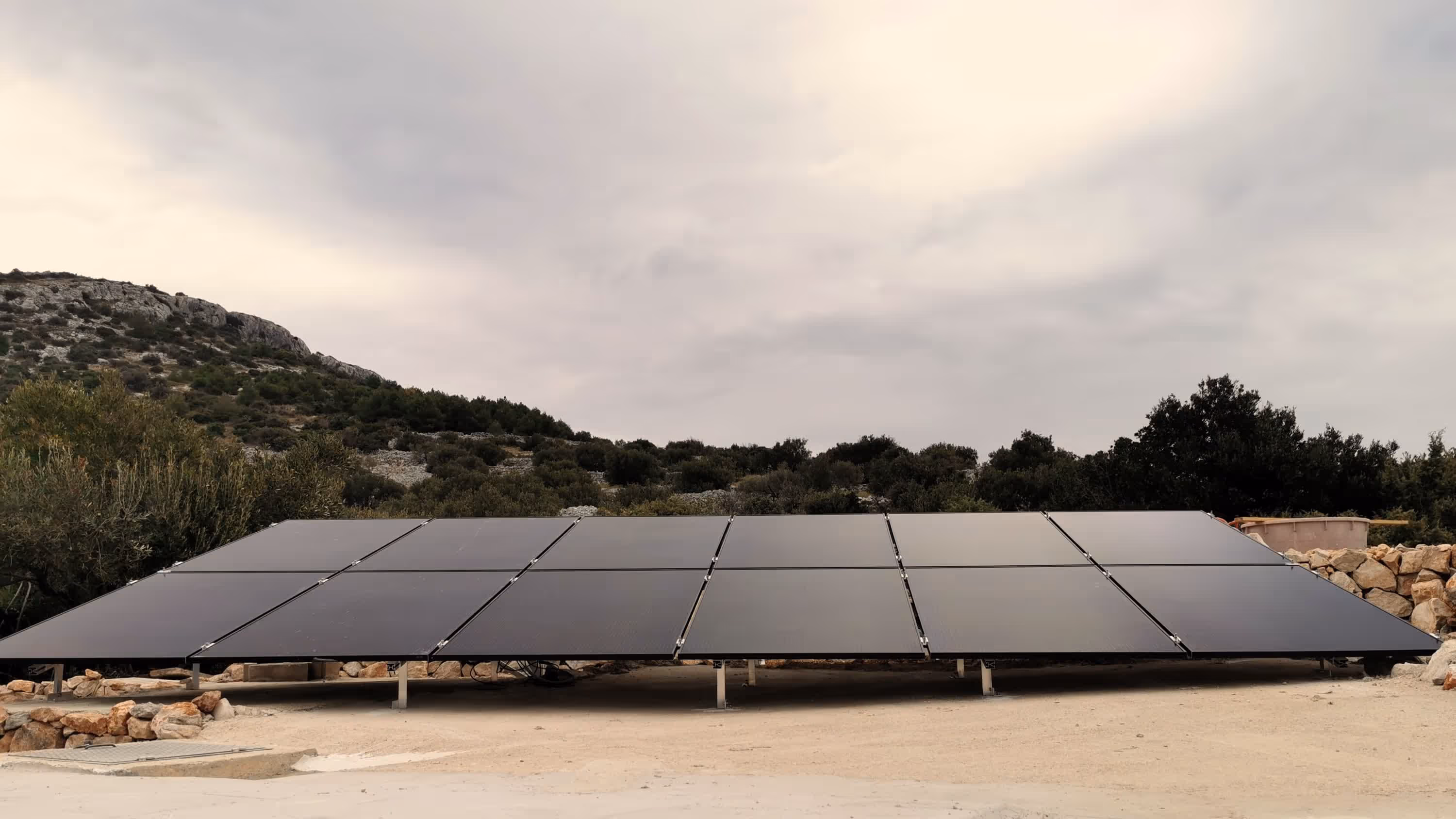 Fotonaponska elektrana, Otok Pašman